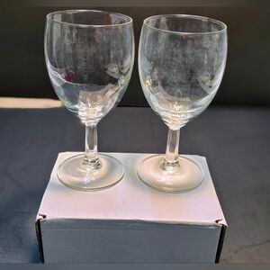 ARCOROC Savoie Red Wine Glasses 5.5” Stemed Goblet Water Set Of 2